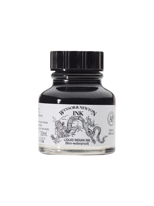 Winsor&Newton tinta 30ml 754 Folyékony indiai tinta