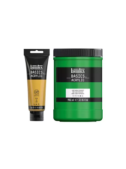 Akril festék Basics 22ml  344 metál égetett narancs