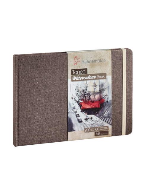Akvarell füzet HHM barna A6 200g