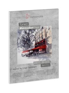 Szürke akvarell tömb HHM A4 200g
