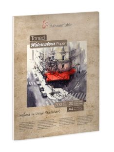 Barna akvarell tömb HHM A4 200g