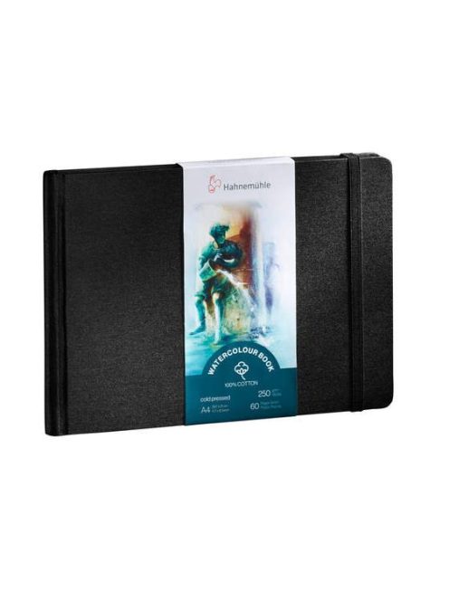 Akvarell könyv HHM 100% pamut A4 fekvő
