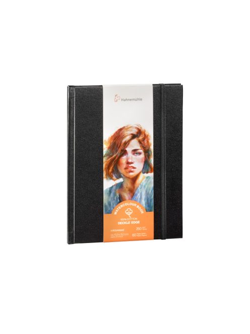 Akvarell könyv HHM Deckle Edge 100% pamut 10.3x15.3cm álló