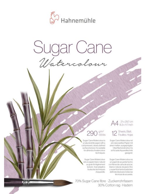 Akvarell tömb HHM cukornád A4 290g