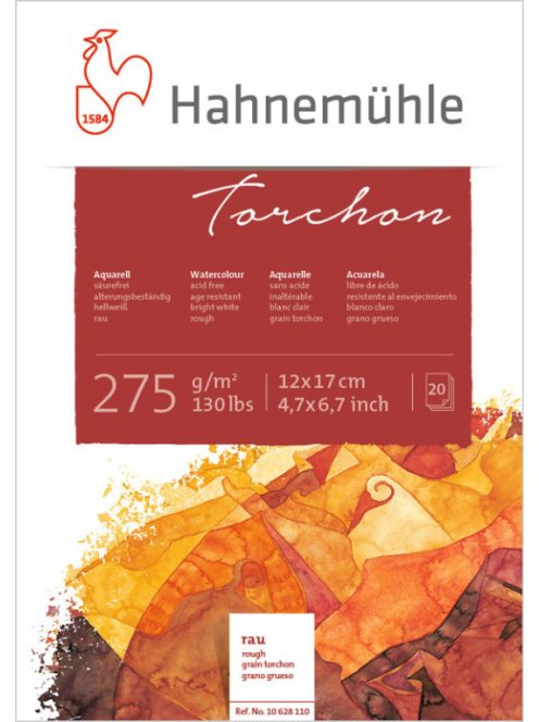 akvarell pad HHM Torchon 275g 12x17cm