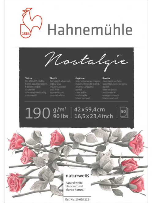Pad for drawing HHM Nostalgie 190g A2