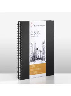 Spiral pad Hahnemühle D&S A4 portrait fekete