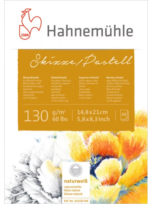 Pasztell és vázlat tömb HHM 130g A5