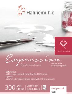 Akvarell tömb HHM Expression 8x10.5cm 300g CP 100% pamut