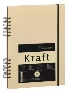 Vázlattömb Hahnemühle Kraft 120g A5 spirál kötés