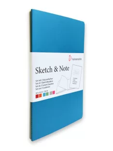 Hahnemühle Sketch&Note A5 kék + zöld