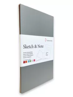 Hahnemühle Sketch&Note A6 szürke + rózsaszín