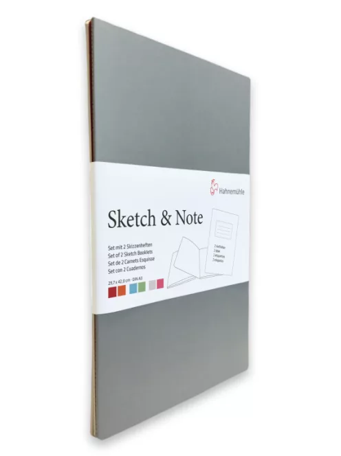 Hahnemühle Sketch&Note A5 szürke + rózsaszín