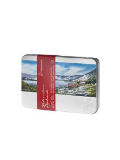 Akvarell képeslapok HHM durva A6 fém dobozban