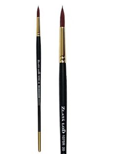 Kerek ecset Zlatá loď 1075R - méret 22