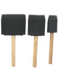 3 méretű habszivacs ecsetkészlet