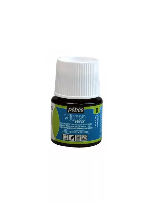 Vitrea üvegfesték 45ml - 11 turquoise