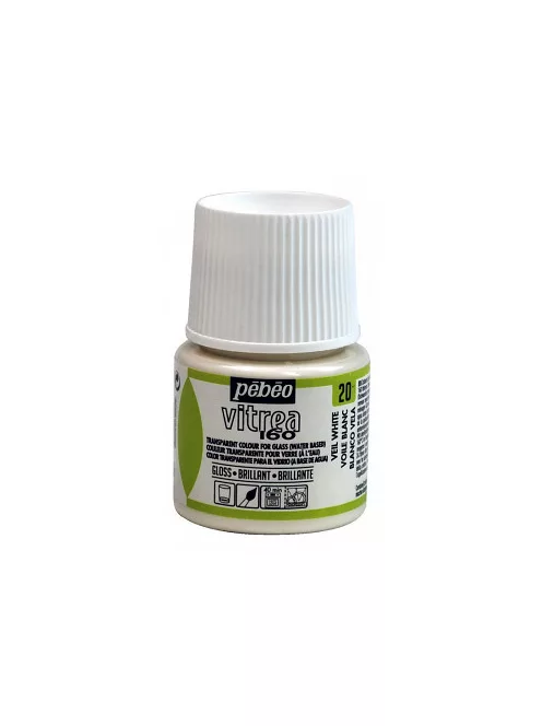 Vitrea üvegfesték 45ml - 20 white