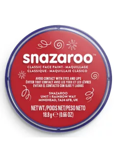 Snazaroo arcfesték 18ml - Élénk Red