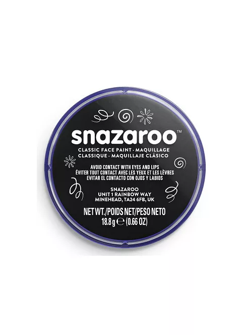 Snazaroo arcfesték 18ml - Black