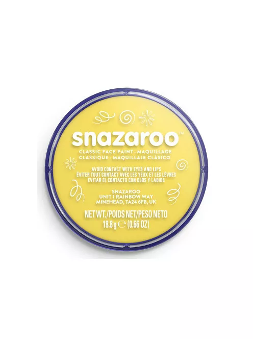 Snazaroo arcfesték 18ml - Élénk Yellow