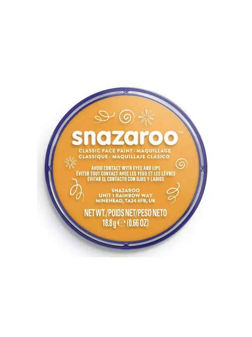 Snazaroo arcfesték 18ml - Ochre Yellow