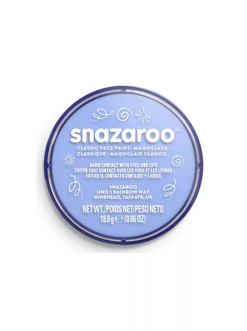 Snazaroo arcfesték 18ml - Halvány Blue