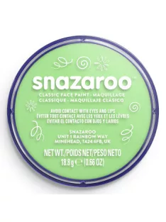 Snazaroo arcfesték 18ml - Halvány Green
