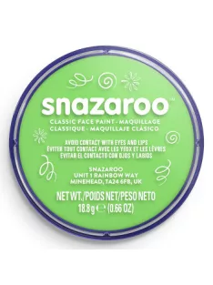 Snazaroo arcfesték 18ml - Lime Green