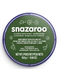 Snazaroo arcfesték 18ml - Sötét Green