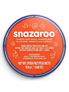 Snazaroo arcfesték 18ml - Sötét Orange