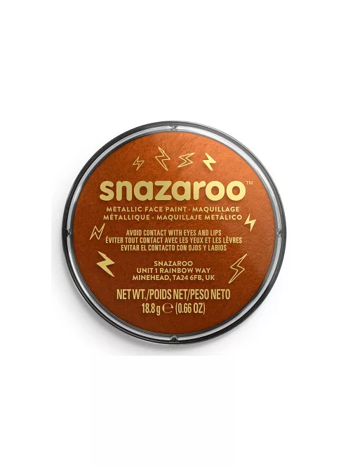 Snazaroo arcfesték 18ml - Copper
