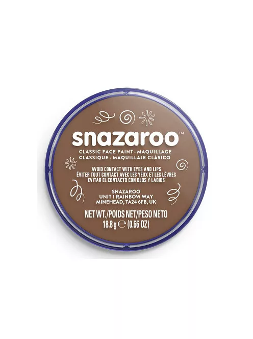 Snazaroo arcfesték 18ml - Beige Brown