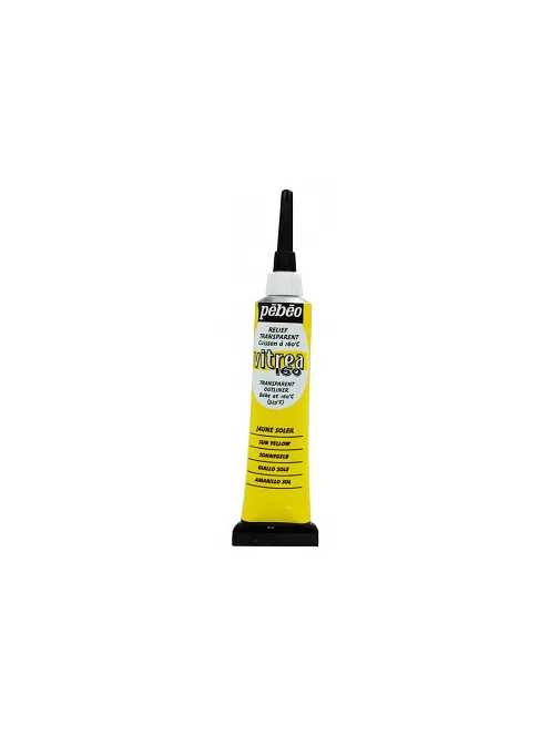 Vitrea üveg kontúr 20ml - yellow