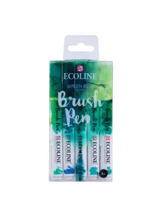 Ecoline Brush Pen készlet 5 db Green blue