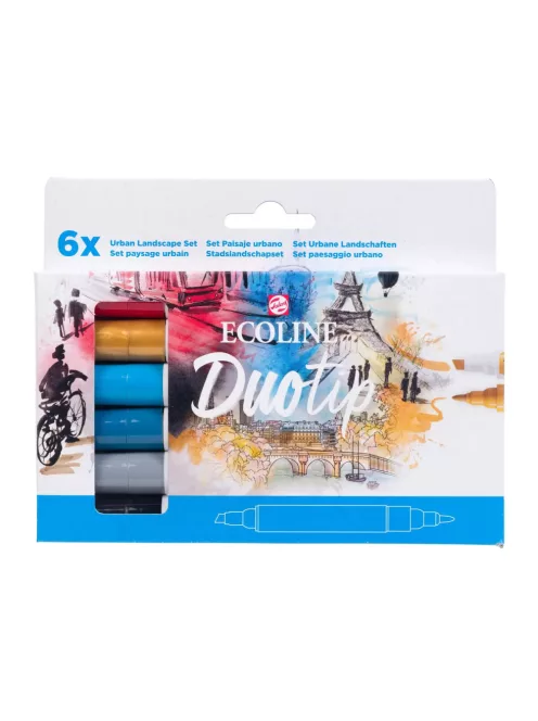 Ecoline Duo Tip készlet 6 db Urban