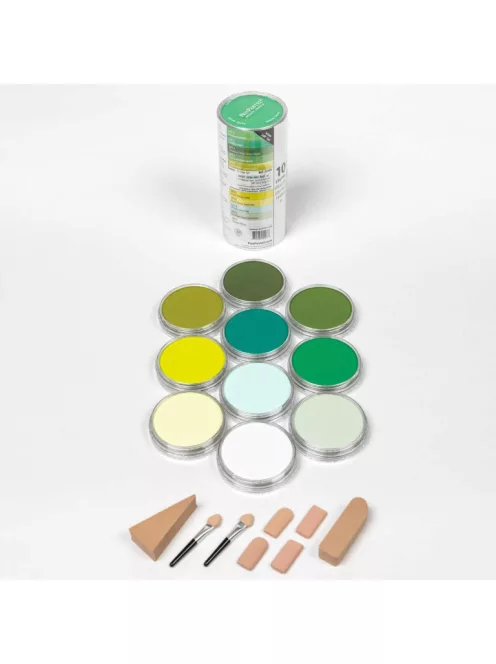 Készlet PanPastel 10 db Zöldek