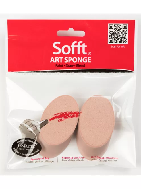 Terítő szivacs PanPastel kerek 2 db