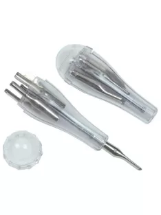 Chisel for lino Abig set of 5 profiles in plastic handle
