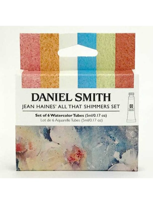 DS 6x5ml Jean Haines "All that Shimmers" akvarellfesték készlet