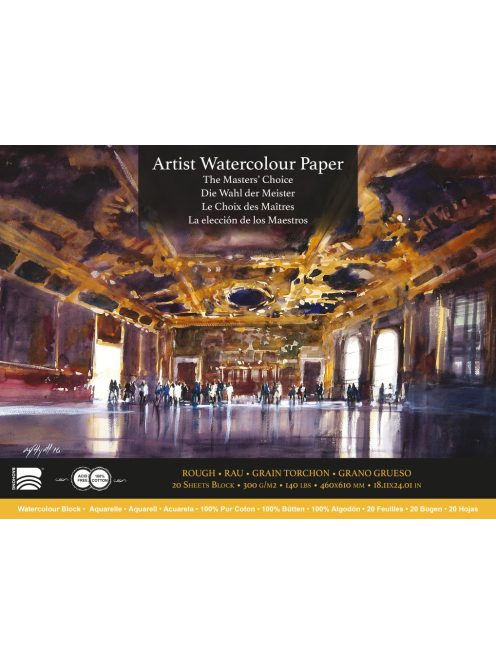 Akvarell nyomólap Baohong Masters 46x61cm durva 300g