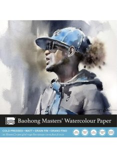 Baohong Masters akvarellpapír 30x30cm hidegen sajtolt 300g