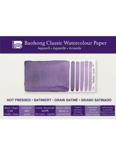 Baohong Classic akvarellpapír 15x21cm melegen préselt 300g