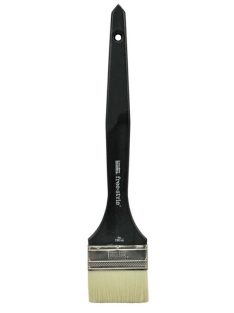 Széles ecset Liquitex Free Style 7.5 cm hosszú nyéllel