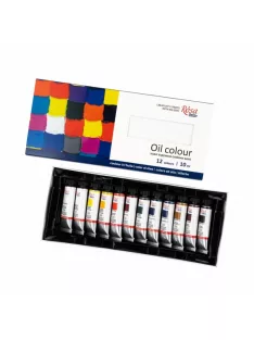   Olajfesték készlet - Rósa Gallery - 12 x 20 ml tubusos - kartondobozban