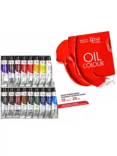 Set of oil paints Rosa 18x20ml