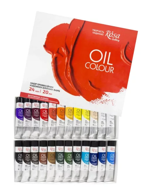 Set of oil paints Rosa 24x20ml