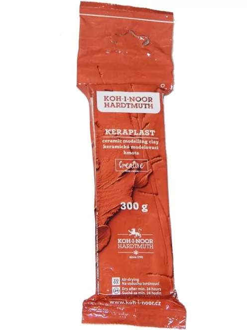 Öntkeményedő Keraplast gyurma barna 0.3kg