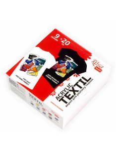 Textilszínek szett Rosa 9x20ml Style