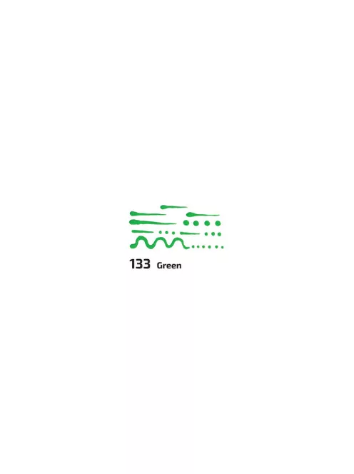 Universal contour Rosa – 133 Green fluorescent